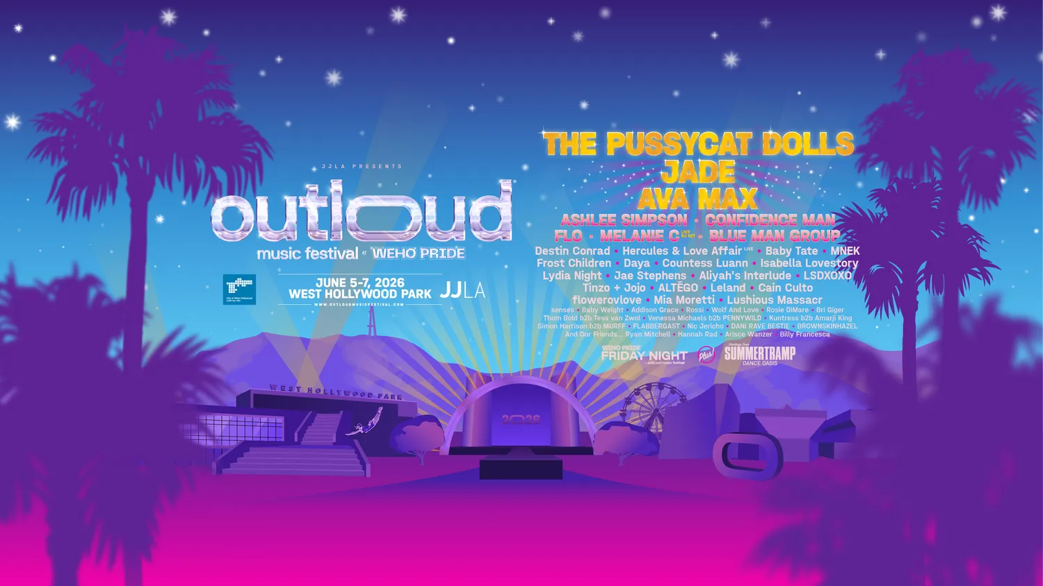 OUTLOUD Music Festival at WeHo Pride